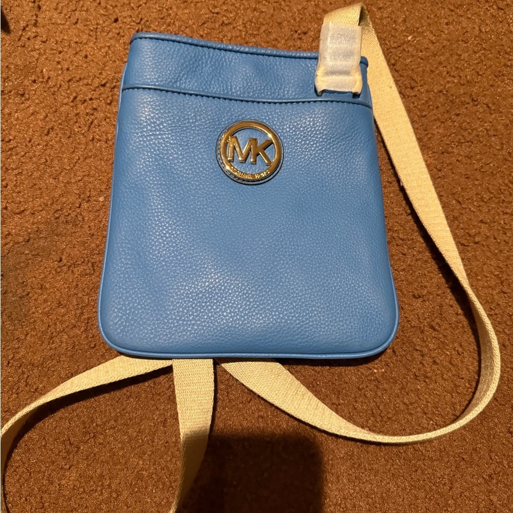 Michael Kors Sky Blue Crossbody Bag